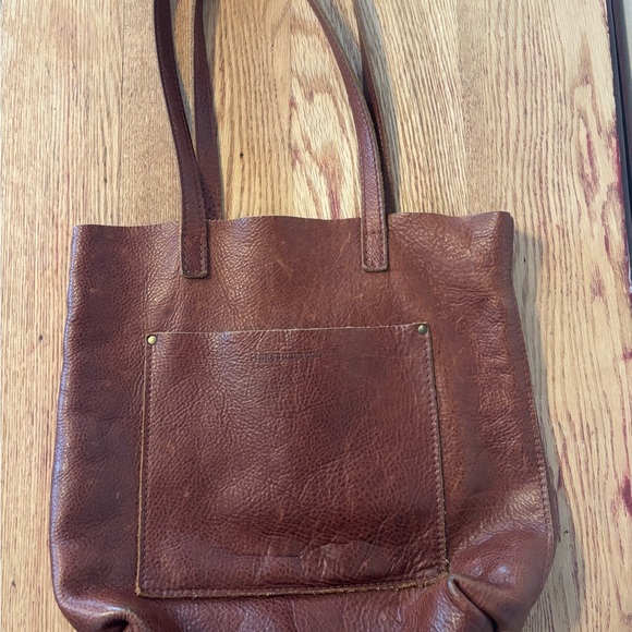 Portland Leather Handbags - Portland Leather Rich Brown Tote Bag